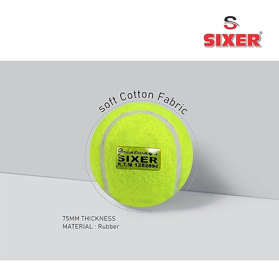 Sixer Graetways Cricket Tennis Ball