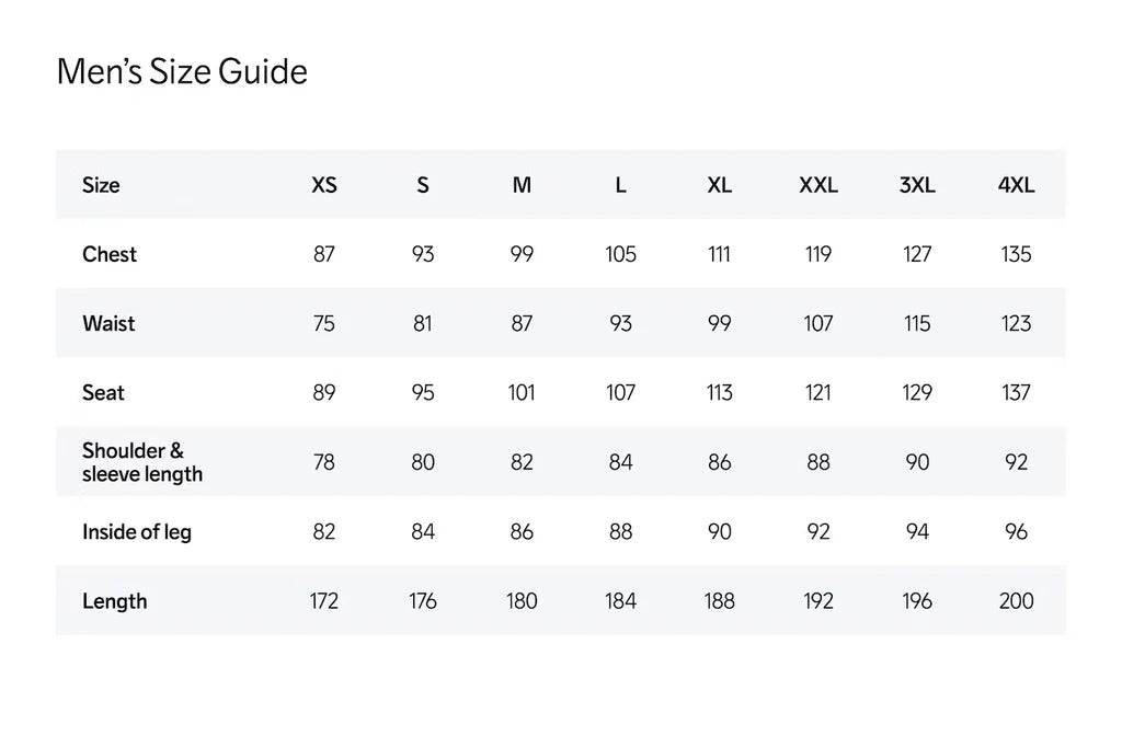 Size Guide