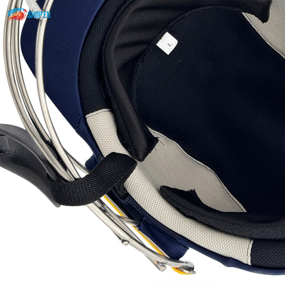 Steelbird Hitz Titanium Grill Premium Cricket Helmet