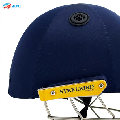 Steelbird Hitz Titanium Grill Premium Cricket Helmet