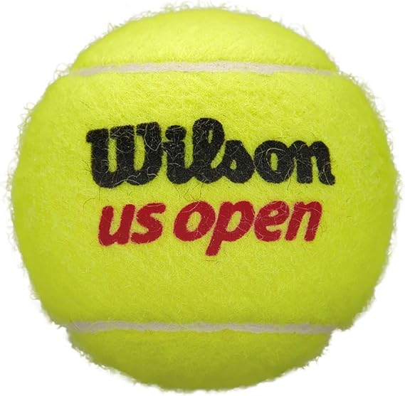 Wilson Tennis Us Open Ball (Pack Of 4 Balls) (Tape Ball)