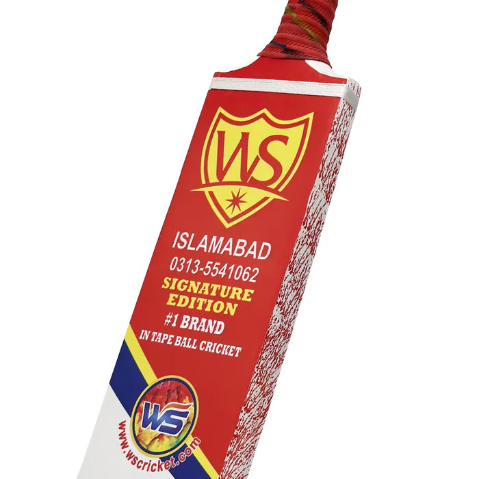 WS FMC Player Edition Tape Ball Cricket Bat