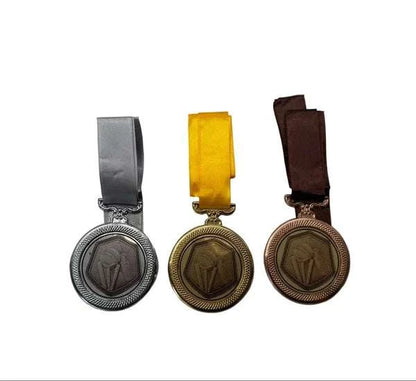 3 Wicket Cricket Medal 60mm