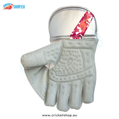 Adidas Pellara 3.0 Wicket Keeping Gloves Red/Silver Adult