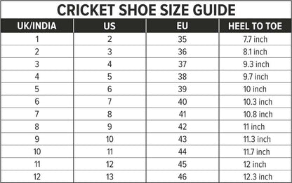 Puma 22 FH Rubber Cricket Shoes White-Orange