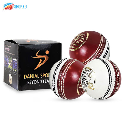 DS Practice Red/White Cricket Ball