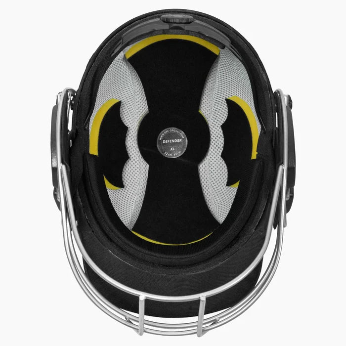 DSC Defender 2.0 Cricket Helmet Black