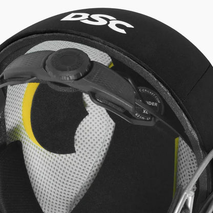 DSC Defender 2.0 Cricket Helmet Black