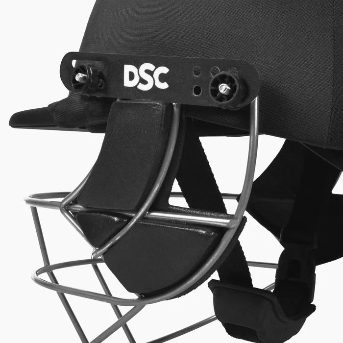 DSC Defender 2.0 Cricket Helmet Black