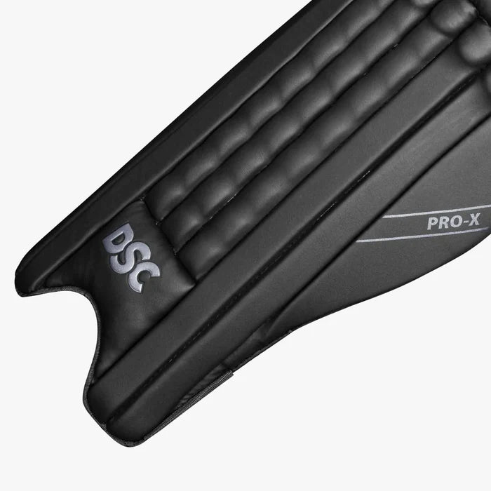 DSC Pro X Batting Leg Guard Black