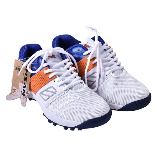 Ihsan Hi Lux Cricket Shoes Blue/Orange