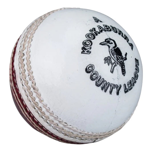 Kookaburra County League Cricket Ball Red/White