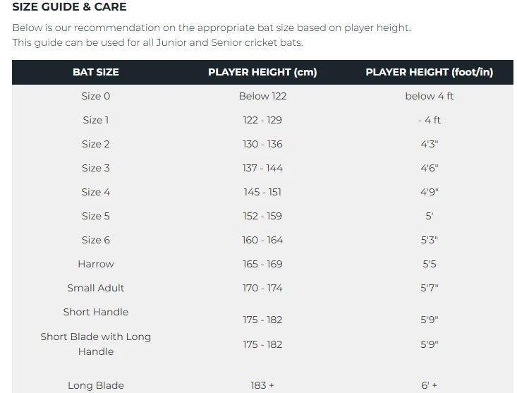 Size Guide