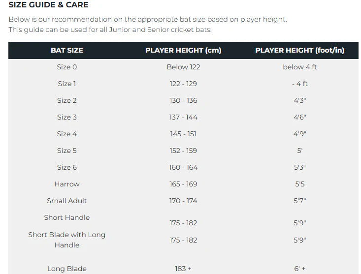 Size Guide