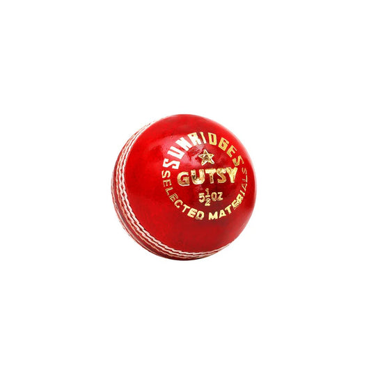 SS Gutsy Alum Tanned Cricket Ball