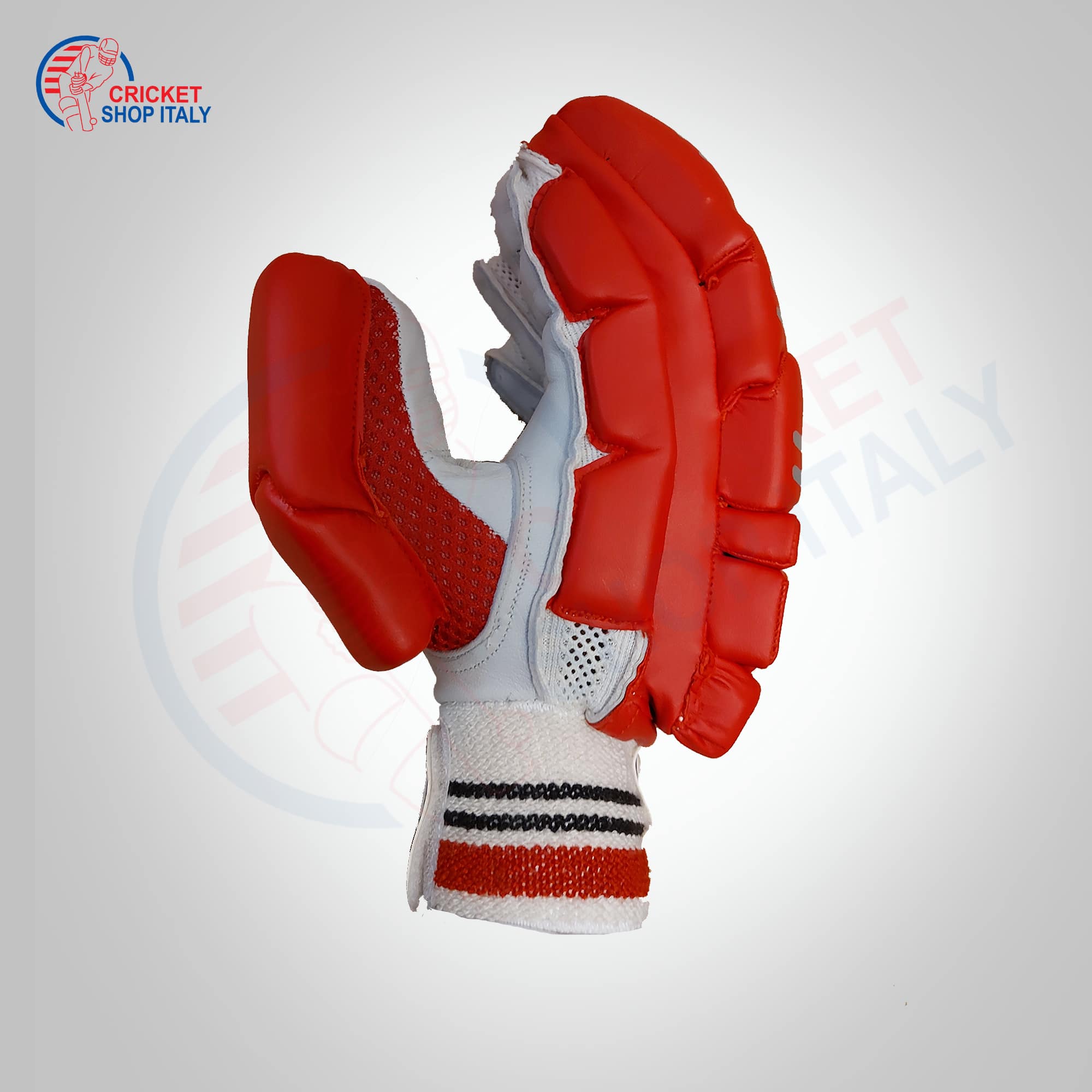 Red Cricket Batting Gloves