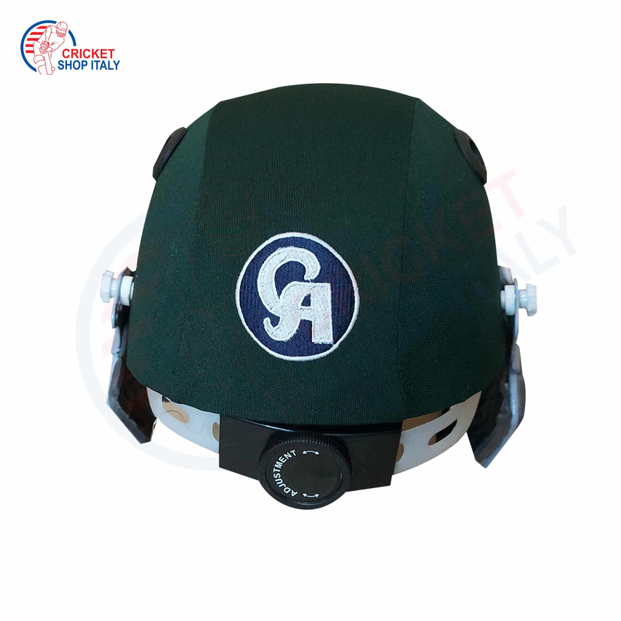 CA Plus 8000 Adjustable Cricket Helmet-Green