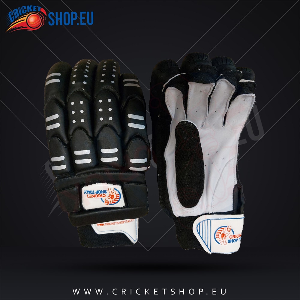 Black Cricket Batting Gloves (Mens)