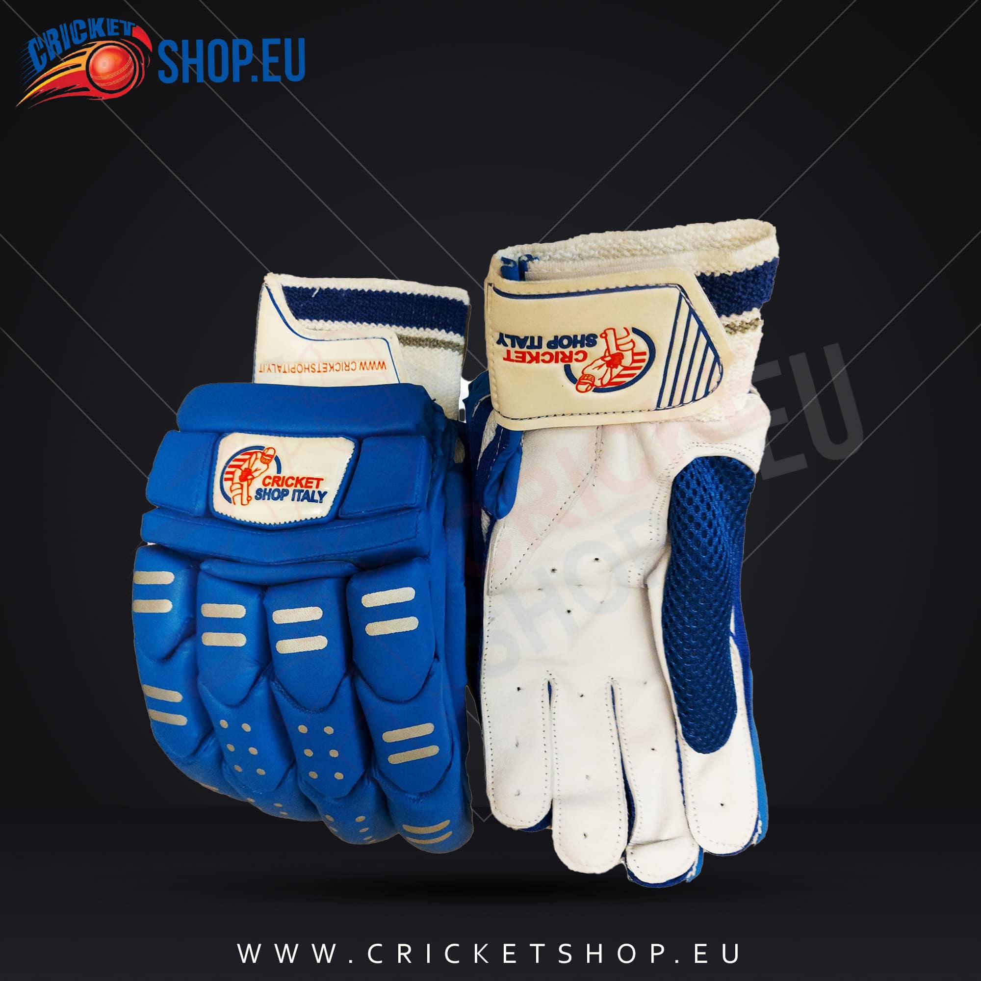 2023 Blue Cricket Batting Gloves Adult