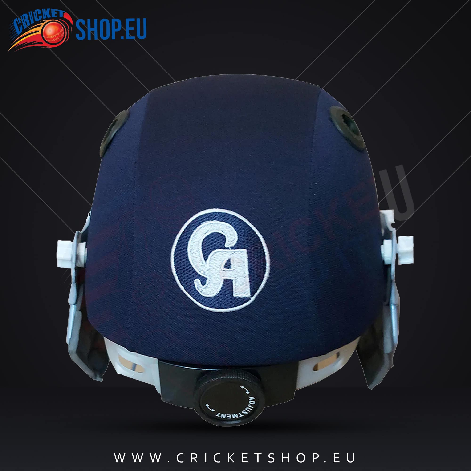 CA Plus 8000 Adjustable Cricket Helmet-Navy