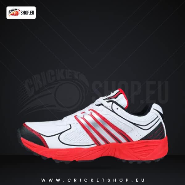 CA Pro 50 Cricket Shoes White/Red
