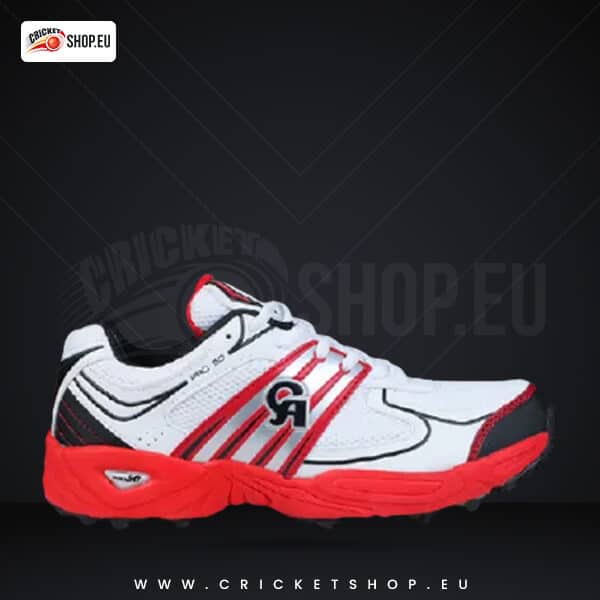 2023 CA Pro 50 Cricket Shoes White/Red