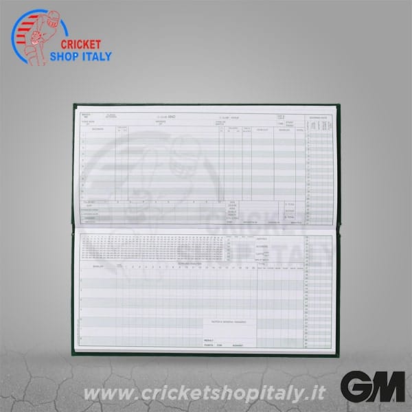 Gunn & Moore Cricket Scorebook