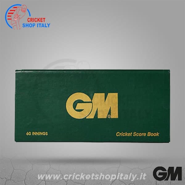 Gunn & Moore Cricket Scorebook