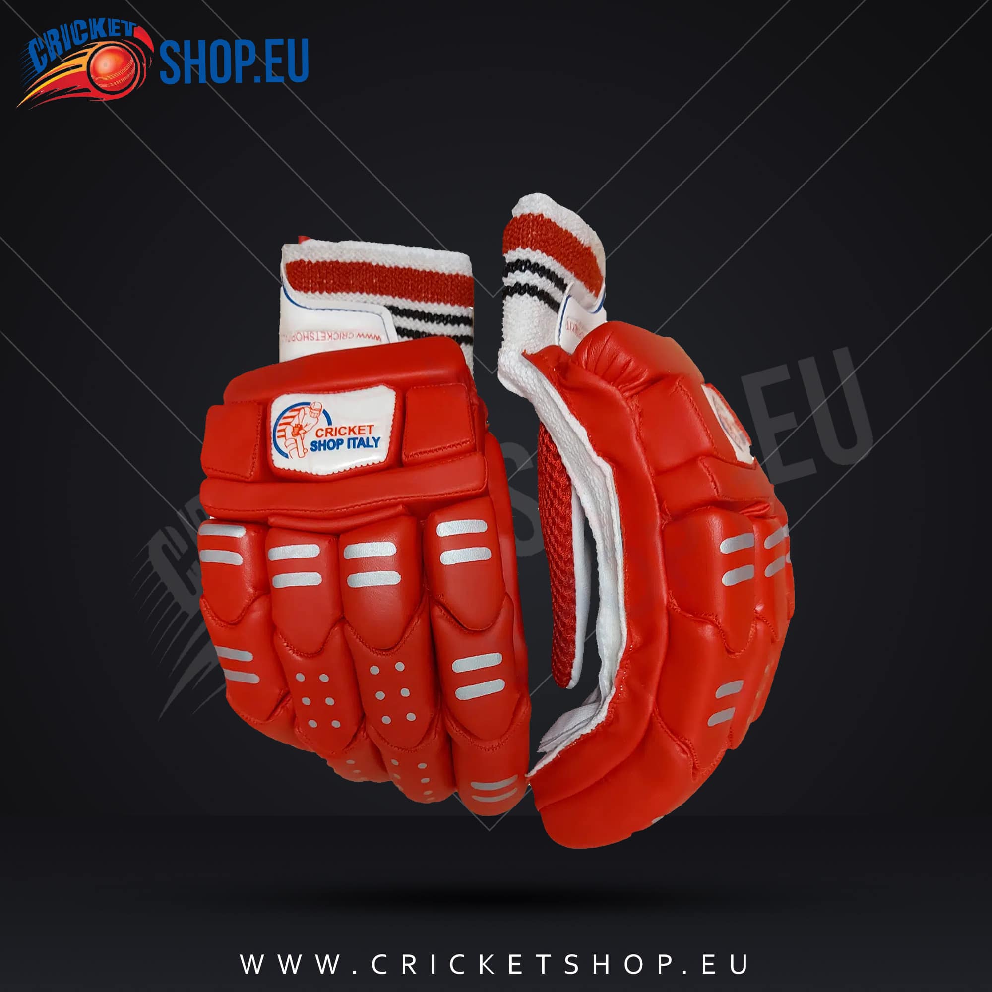 2023 Red Cricket Batting Gloves