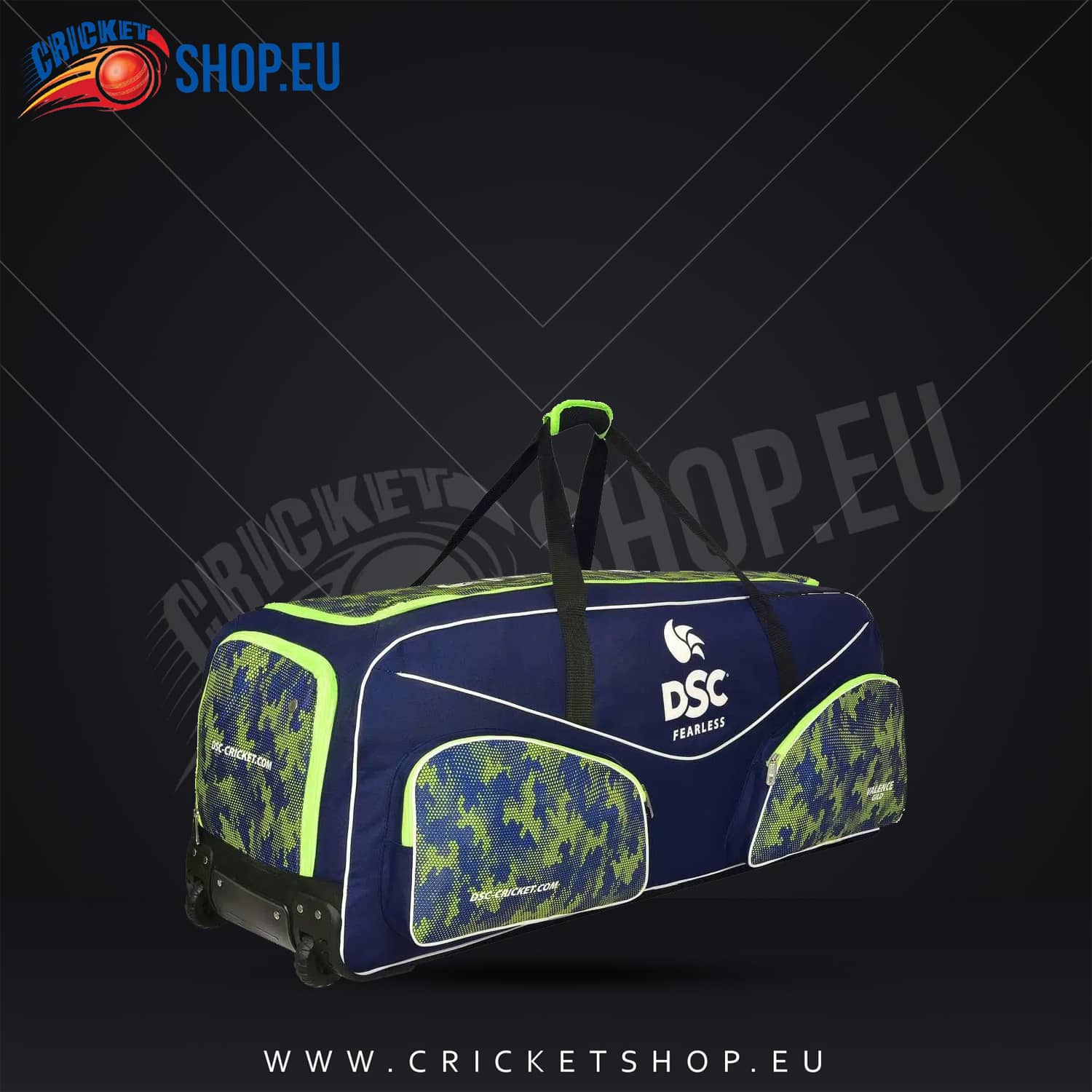 2023 DSC Valence Gild Wheelie Cricket Kit Bag