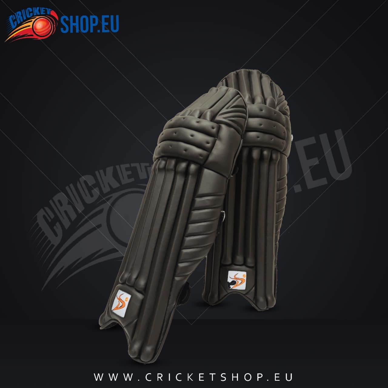 2022 DS Sports Black Cricket Batting Pads Youth