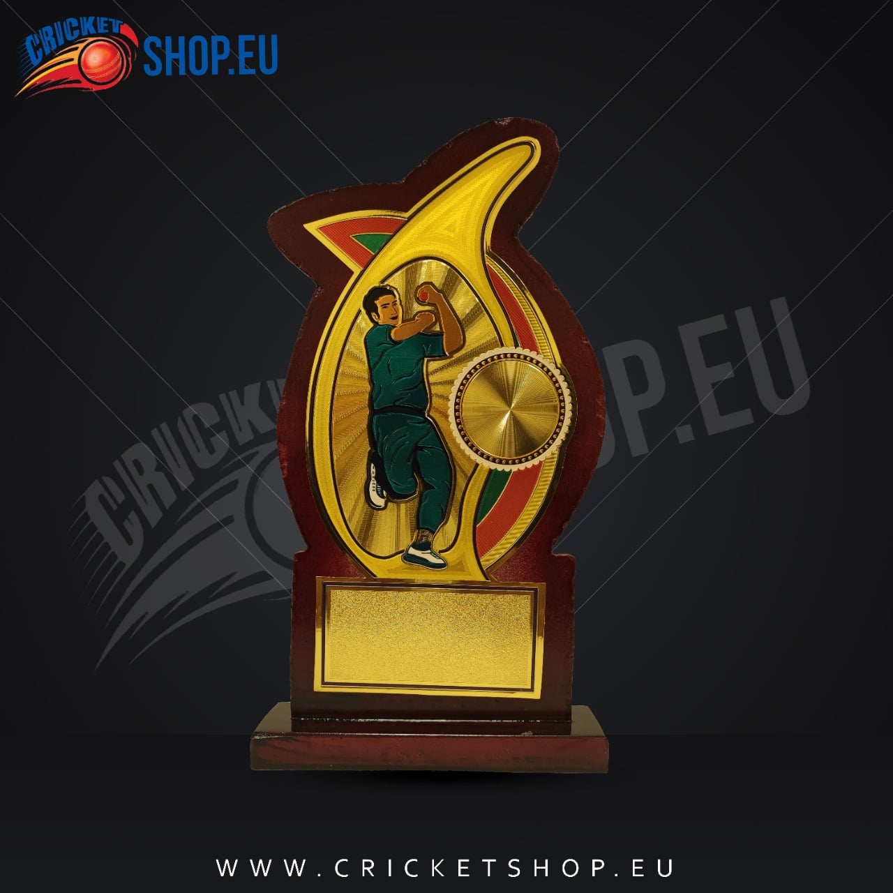 2022 Cricket Bowler Award Trophy