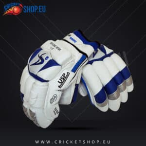 DS Sports 1.0 White Blue Batting Gloves