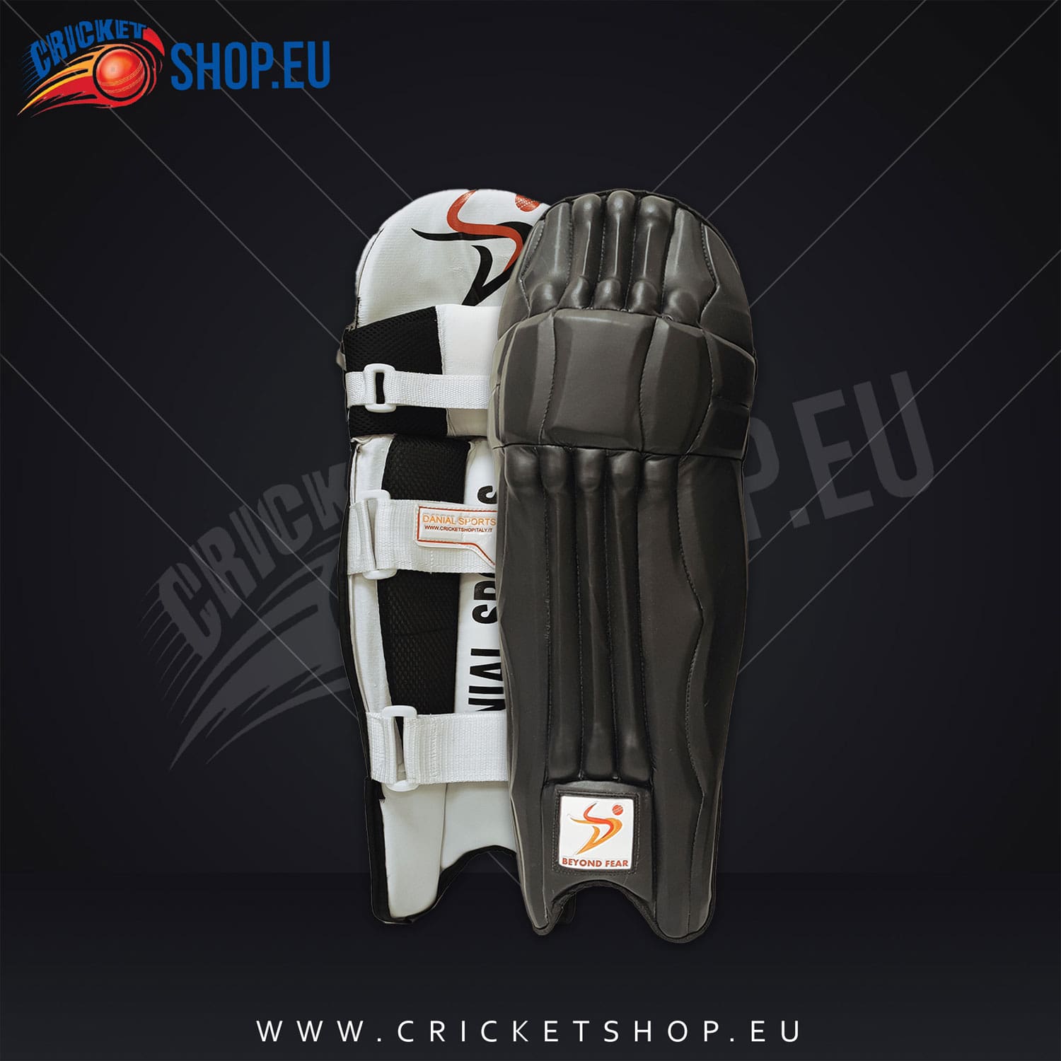 DS Sports D 1.0 Junior Pads Gloves Set Black