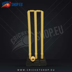 DS Sports Plastic Cricket Stump Wicket Set (Yellow)