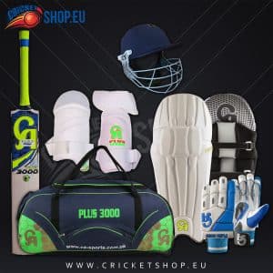 cricket set, cricket bag, cricket helmet, batting gloves, thigh pad, batting pads, cricket bat