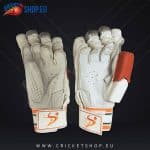 DS Sports D 1.0 Batting Gloves Adult (White/Red)