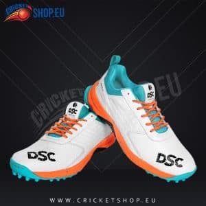 DSC Jaffa 22 Cricket Shoes Orange And Blue