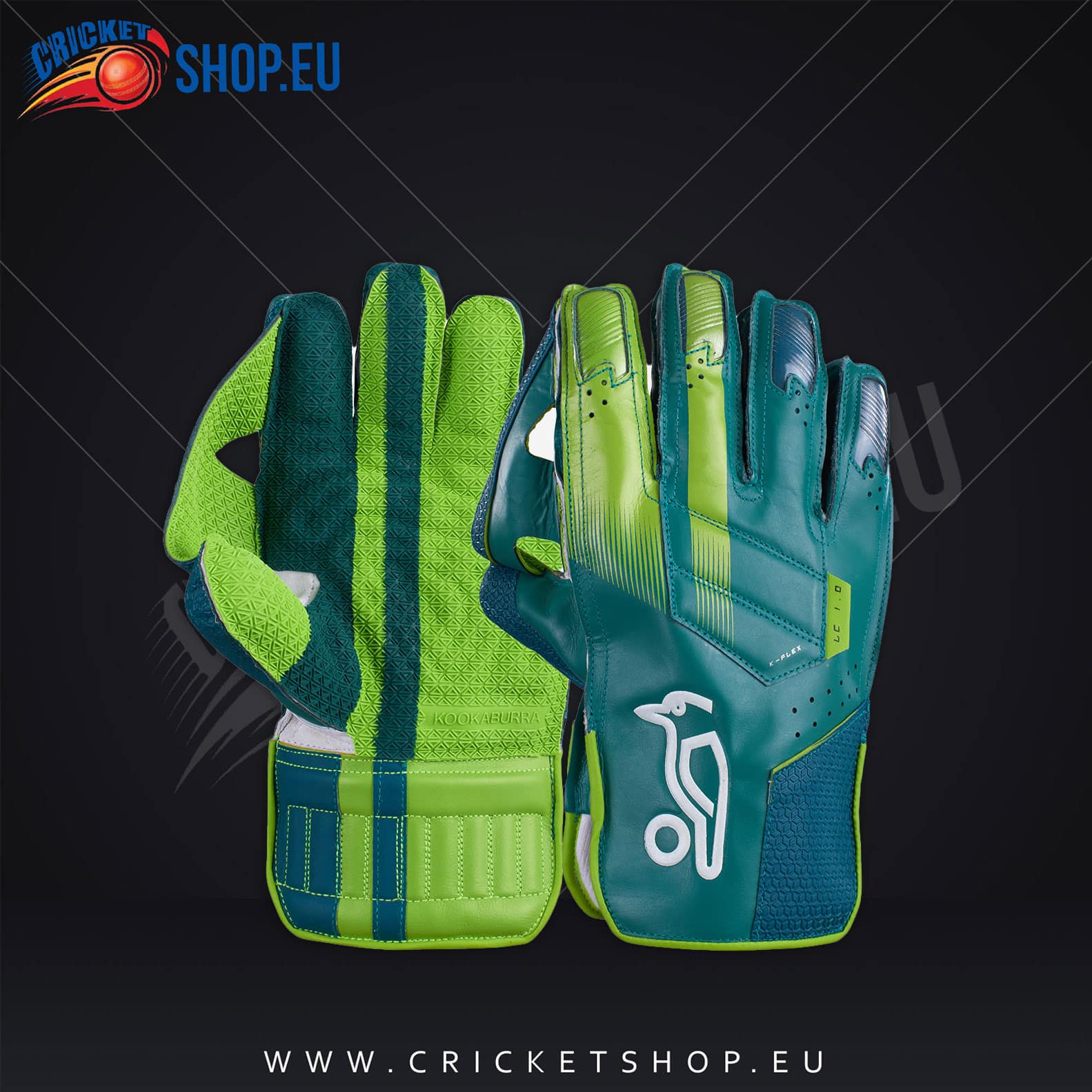 Kookaburra LC 1.0 Wicket Keeping Gloves Adult