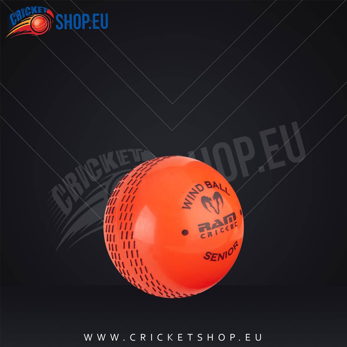 Wind Cricket Ball Orange (6 Balls Pack)