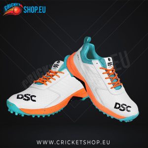 DSC Jaffa 22 Cricket Shoes White-Orange