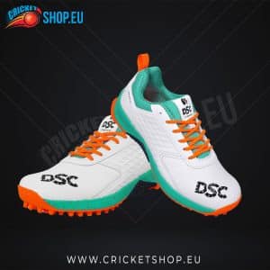 DSC Jaffa 22 Cricket Shoes Sea Green-Flouro Orange