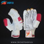 DS Sports Red/Gold Cricket Batting Gloves